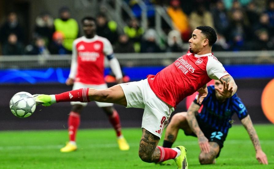 赛事直播-欧冠16强首队诞生！热苏斯双响，阿森纳3-1国米破魔咒造队史纪录